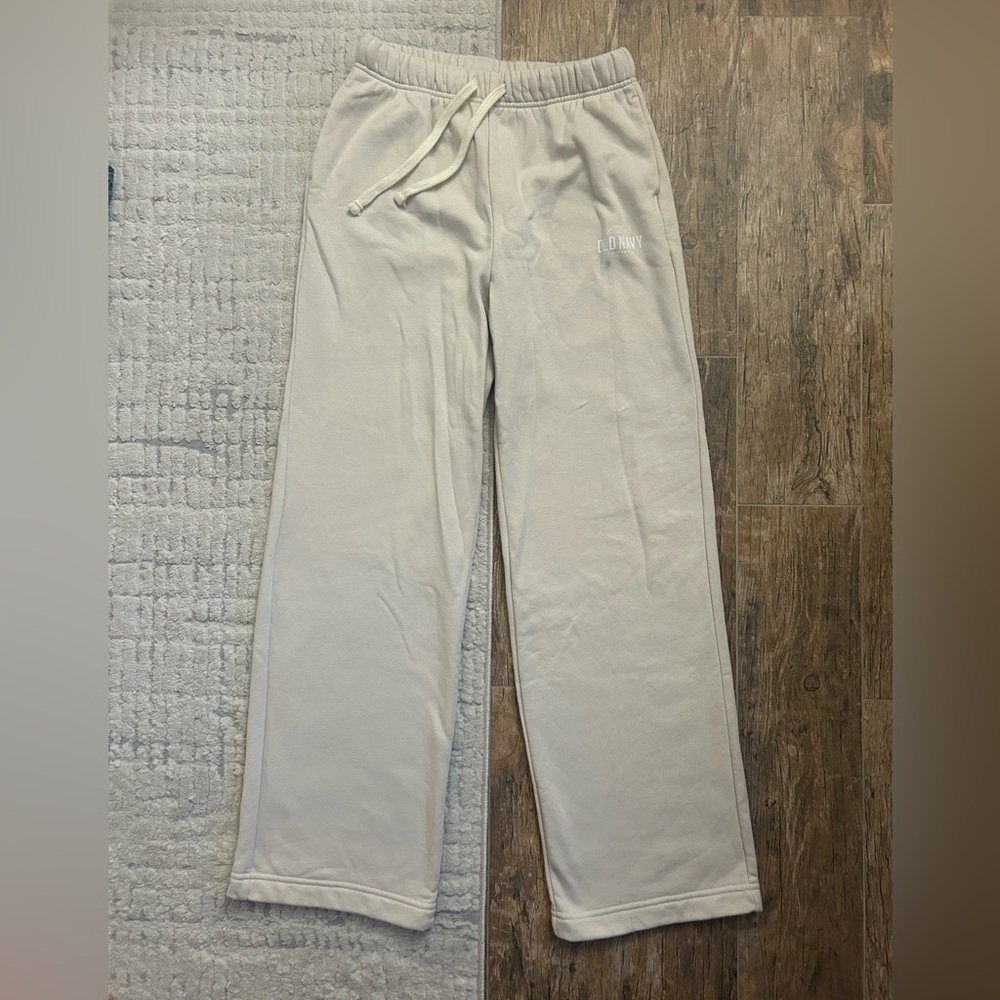 Old Navy Cream sweatpants for sale